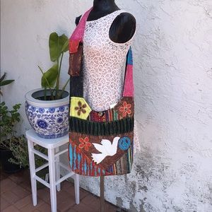 Crossbody bag,Hobo bag,Hippie bag Satchel